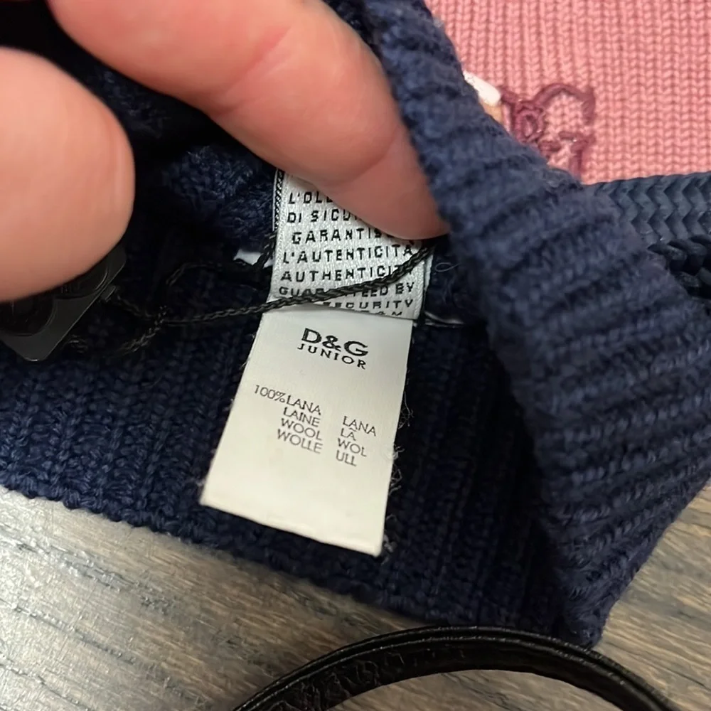 D&G junior wool hat